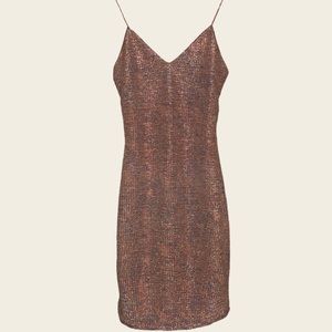 Aurora Metallic Dress